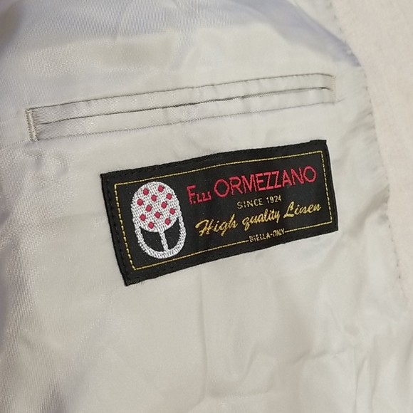 NWT John W. Nordstrom Men's Linen Sports Jacket - Picture 3 of 5